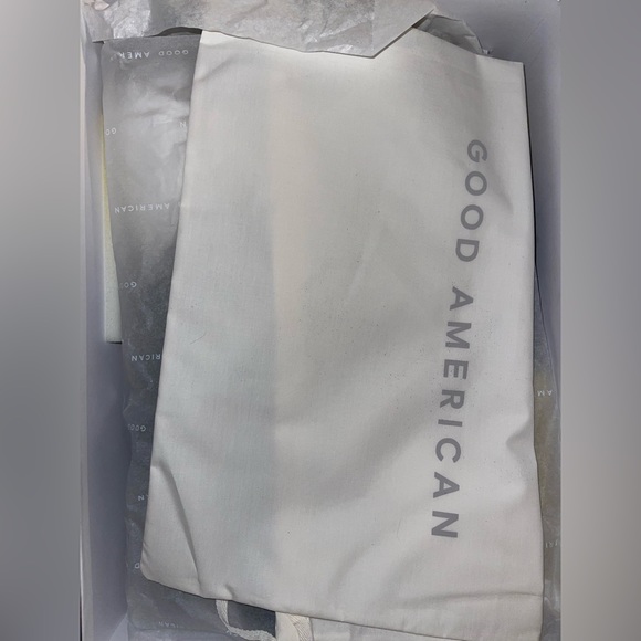 Good American Scandal Lace Up Stilleto Booties Stone BNWB Womens Size 9 Blk/Gold - Picture 3 of 16